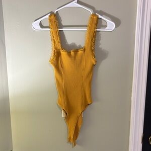 Forever 21 Ribbed Bodysuit